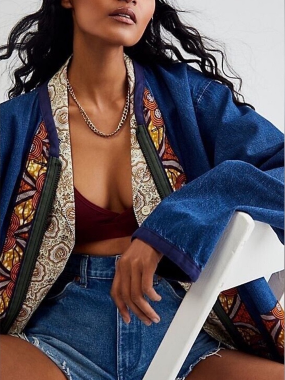FREE PEOPLE x DR COLLECTOR - Casablanca denim jacket